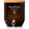 Woodwick Ginger & Turmeric ароматна свещ с дървен фитил 184 гр.