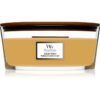 Woodwick Seaside Mimosa ароматна свещ с дървен фитил (hearthwick) 453