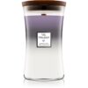 Woodwick Trilogy Amethyst Sky ароматна свещ с дървен фитил 609