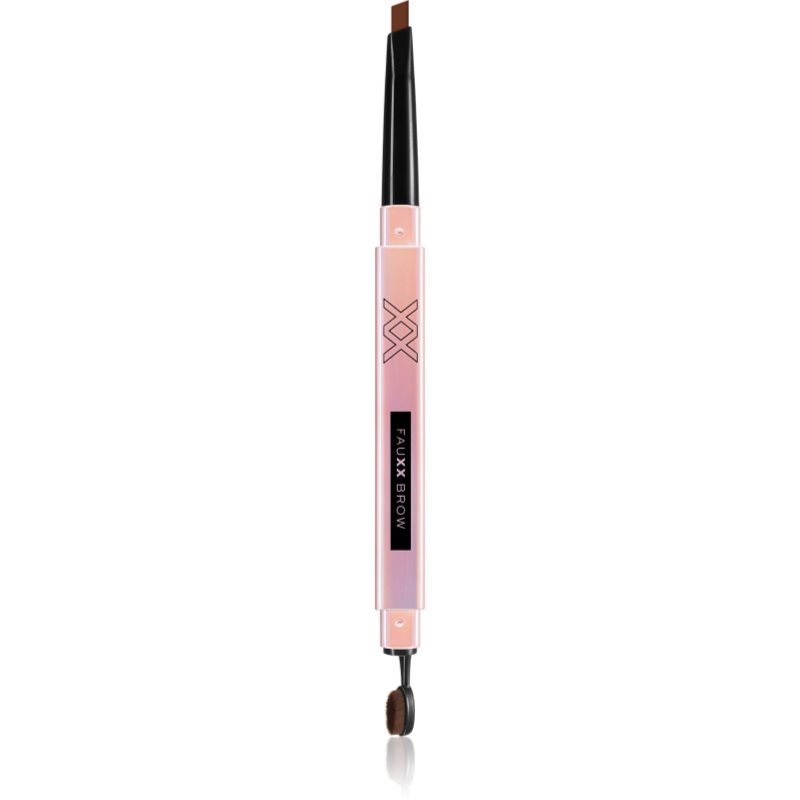 XX by Revolution FAUXX BROW автоматичен молив за вежди с четка цвят Deep Auburn 0.28 гр. на ниска цена