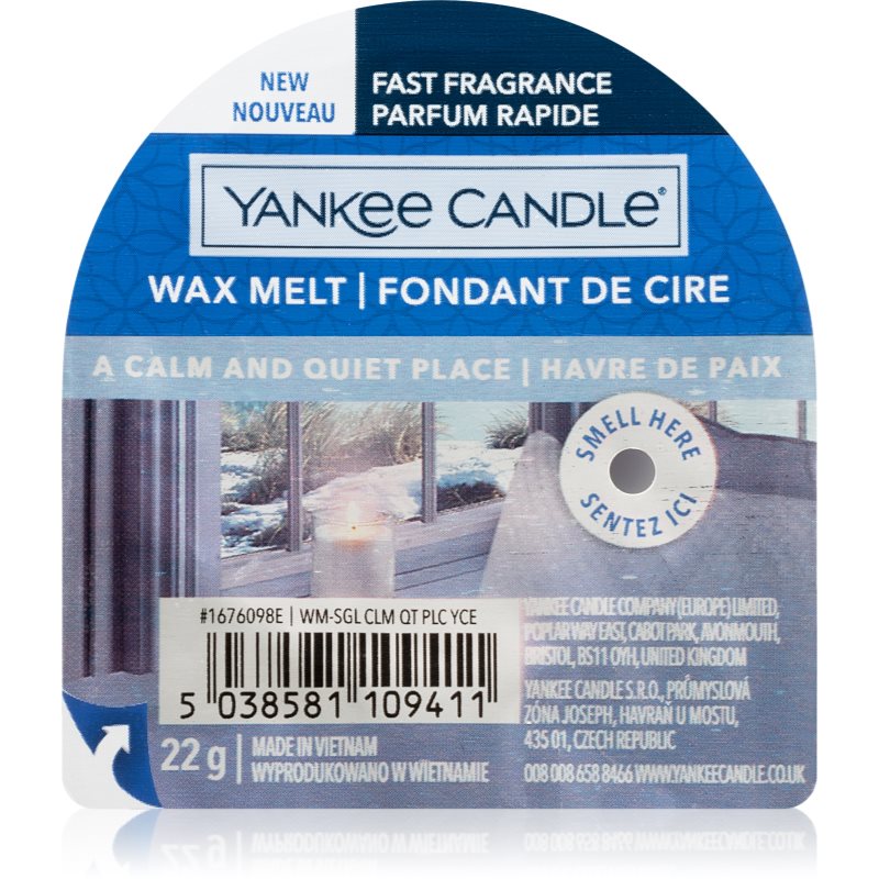 Yankee Candle A Calm & Quiet Place восък за арома-лампа 22 гр.