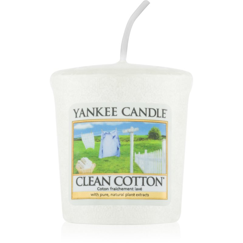 Yankee Candle Clean Cotton вотивна свещ 49 гр.