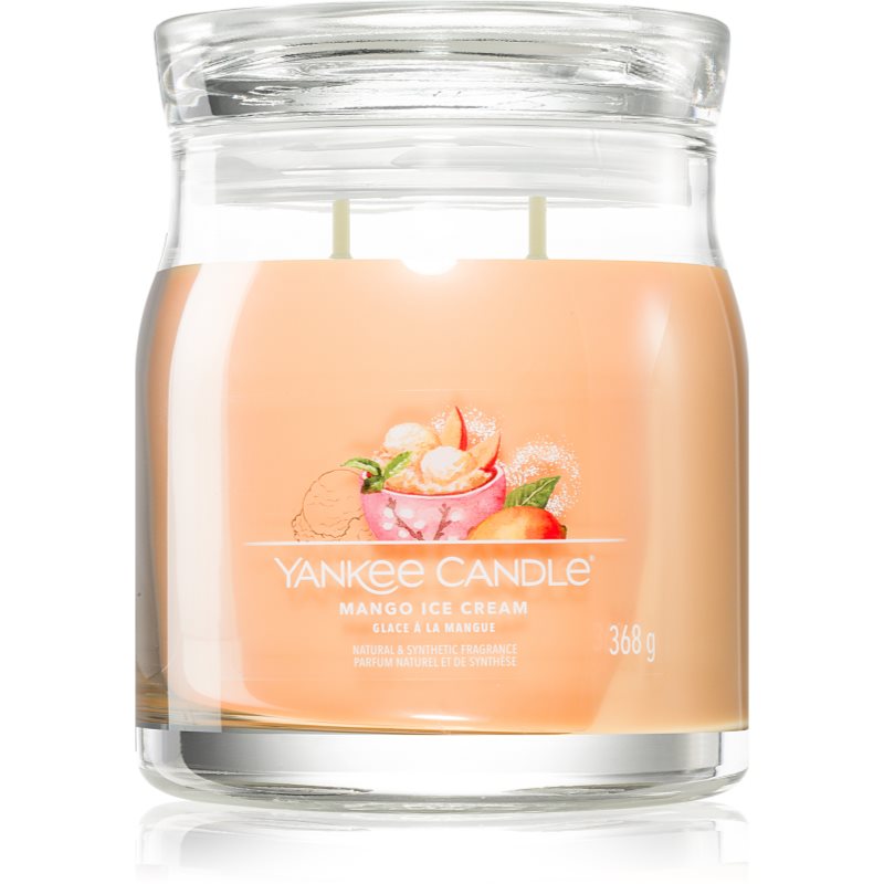 Yankee Candle Mango Ice Cream ароматна свещ Signature 368 гр.