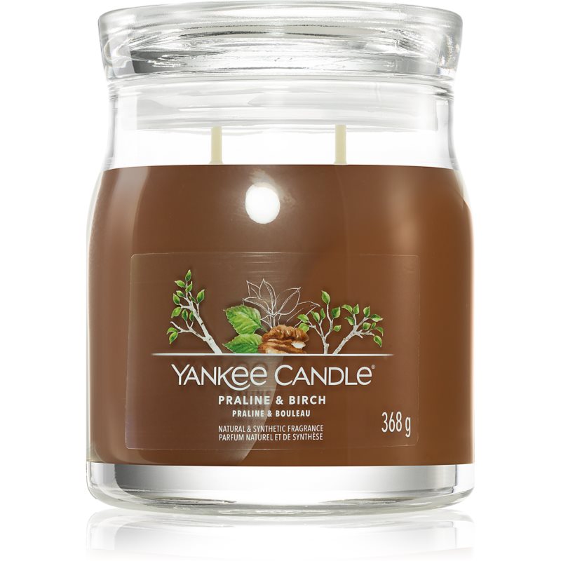Yankee Candle Praline & Birch ароматна свещ 368 гр.