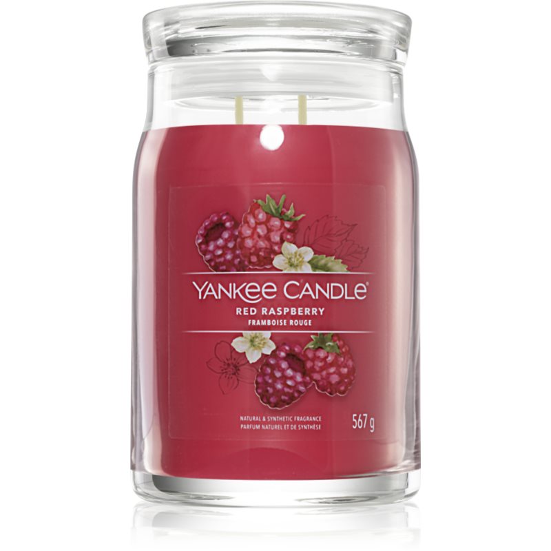 Yankee Candle Red Raspberry ароматна свещ Signature 567 гр.