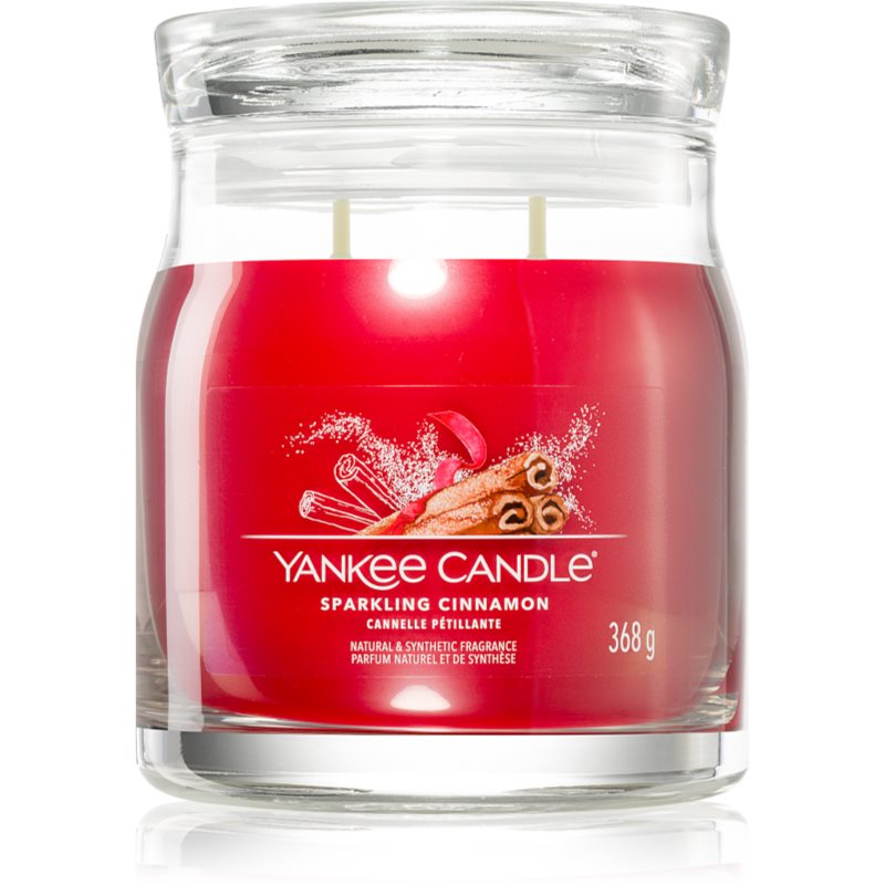Yankee Candle Sparkling Cinnamon ароматна свещ 368 гр.