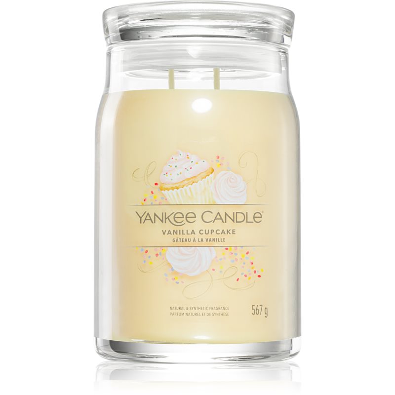 Yankee Candle Vanilla Cupcake ароматна свещ Signature 567 гр.