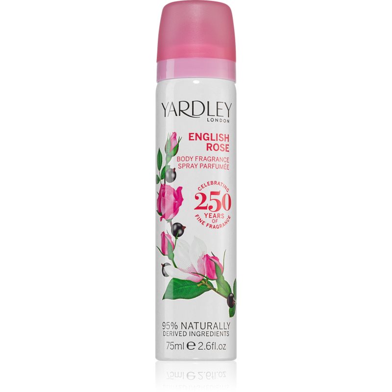 Yardley English Rose дезодорант в спрей 75 мл.