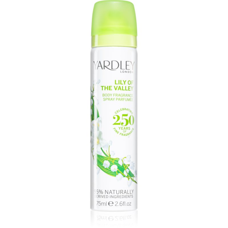 Yardley Lily Of The Valley спрей за тяло за жени 75 мл.