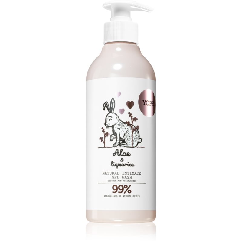 Yope Aloe & Liquorice гел за интимна хигиена 300 мл.