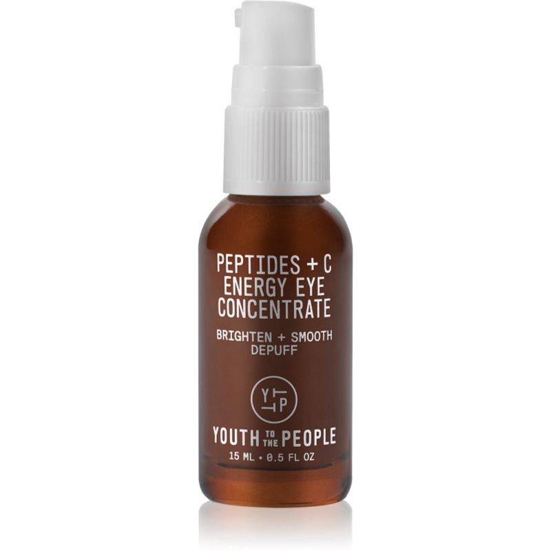 Youth To The People Energy Peptides + C Eye Concentrate концентриран серум за околоочната област с витамин С 15 мл.
