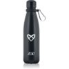 ZOE Heart Logo Stainless Steel Bottle неръждаема бутилка за вода боя Black 500 мл.