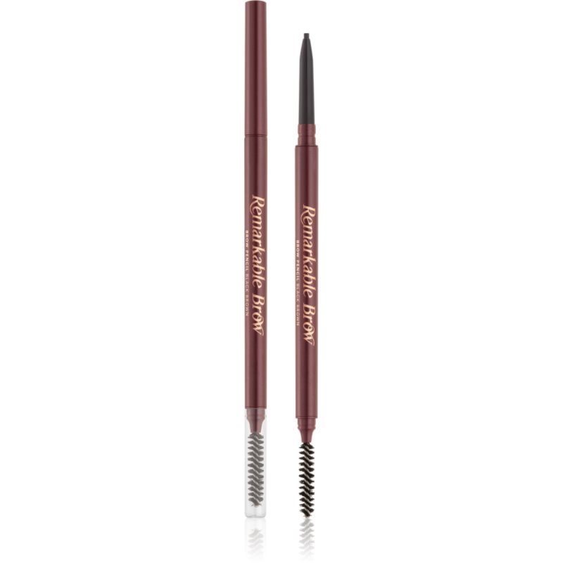 ZOEVA Remarkable Brow автоматичен молив за вежди цвят Black Brown 0