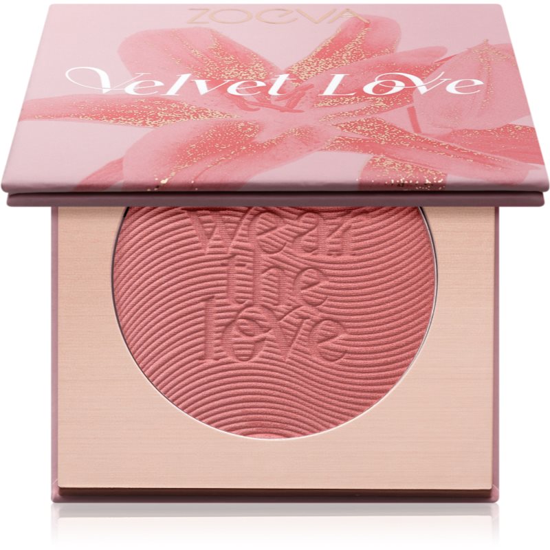 ZOEVA Velvet Love Blush Powder руж цвят Happiness 5