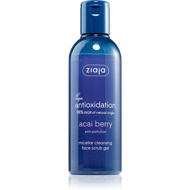 Ziaja Acai Berry почистващ мицеларен гел с пилинг ефект 200 мл.