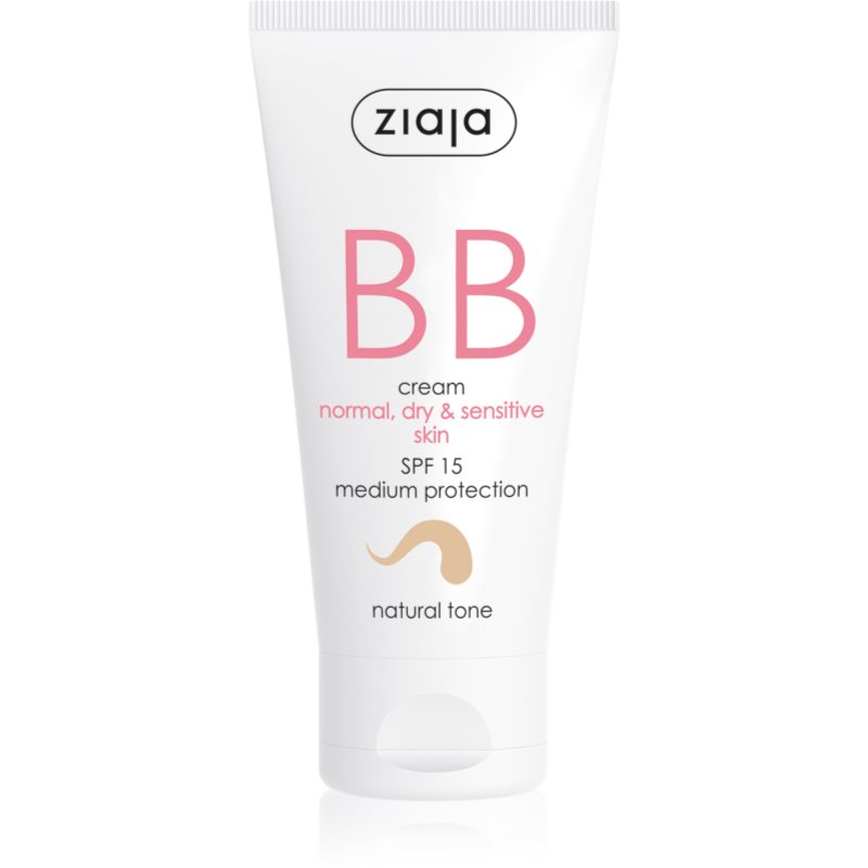 Ziaja BB Cream BB крем за нормална и суха кожа цвят Natural 50 мл.