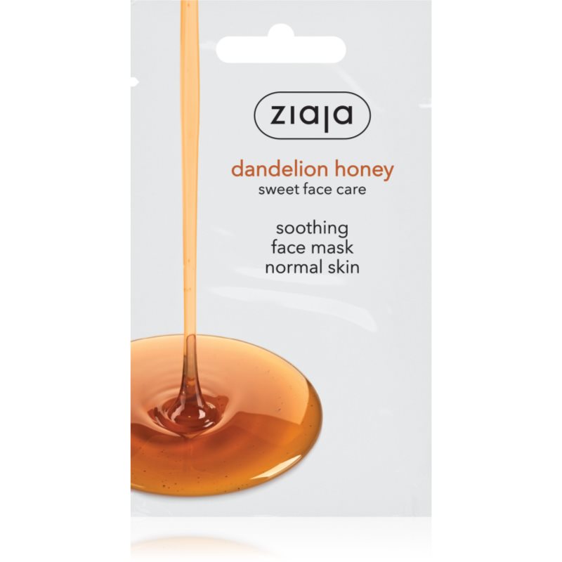 Ziaja Dandelion Honey подхранваща маска с мед 7 мл.