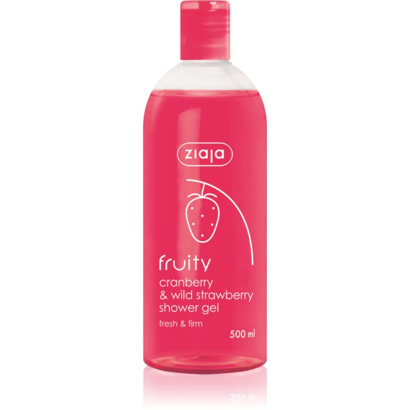 Ziaja Fruity Cranberry & Wild Strawberry хидратиращ душ гел 500 мл.