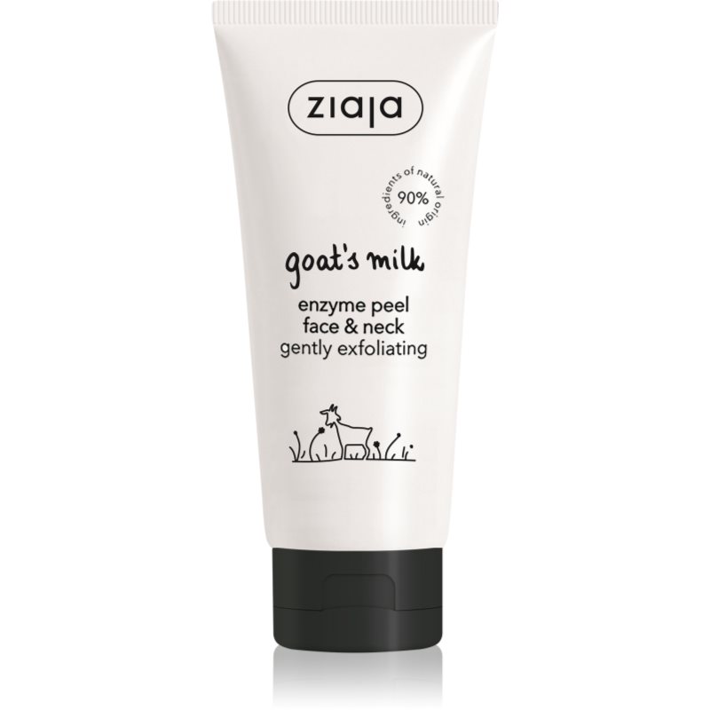 Ziaja Goat's Milk нежно почистващ пилинг на лицето и шията 75 мл.