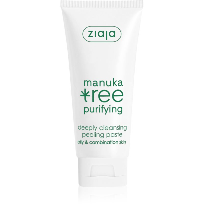 Ziaja Manuka Tree Purifying почистваща пилинг-паста за нормална към мазна кожа 75 мл.