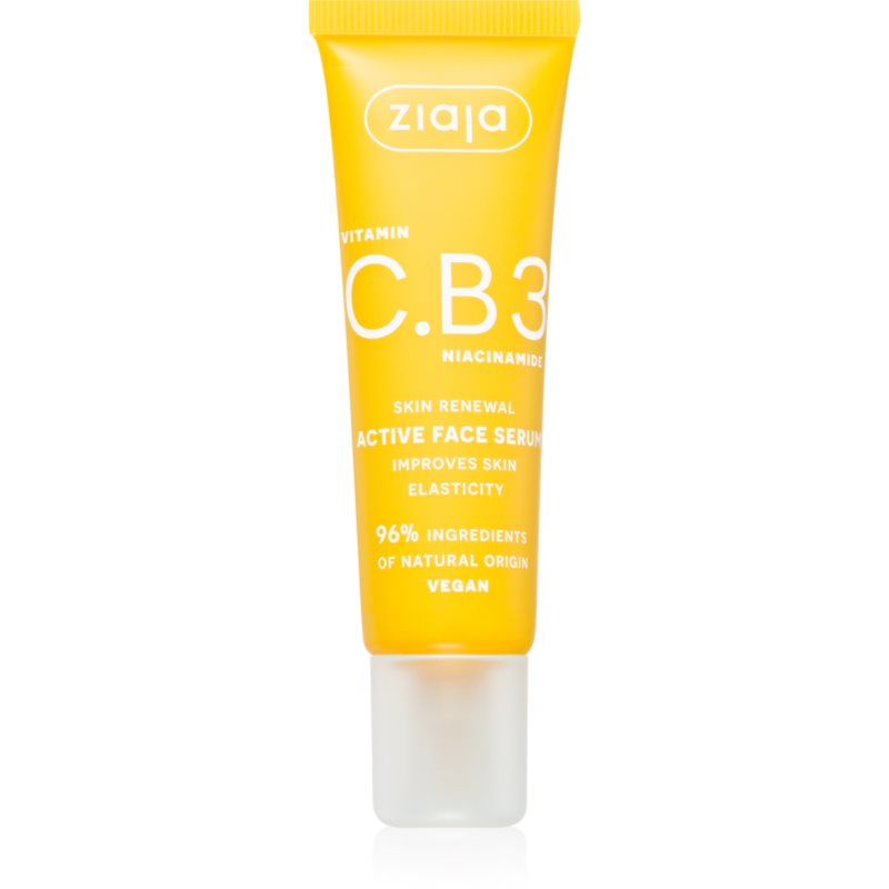 Ziaja Vitamin C.B3 Niacinamide активен серум за лице 30 мл.