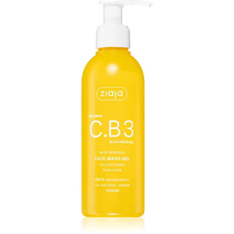 Ziaja Vitamin C.B3 Niacinamide почистващ гел за лице 190 мл.