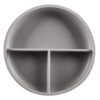 Zopa Silicone Divided Plate разделена чиния с вендуза Dove Grey 1 бр.