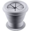 Zopa Silicone Folding Snack Box силиконова купичка с вендуза Dove Grey 1 бр.