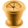 Zopa Silicone Folding Snack Box силиконова купичка с вендуза Mustard Yellow 1 бр.