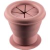 Zopa Silicone Folding Snack Box силиконова купичка с вендуза Old Pink 1 бр.
