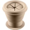 Zopa Silicone Folding Snack Box силиконова купичка с вендуза Sand Beige 1 бр.