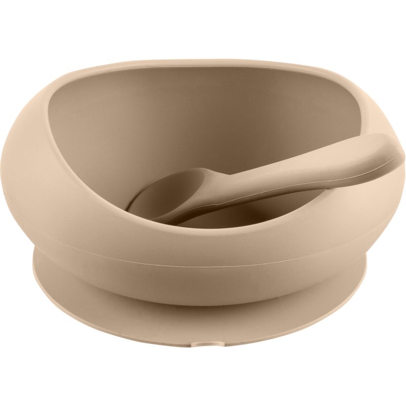 Zopa Silicone Tableware Set комплект за хранене Sand Beige 1 бр. на ниска цена