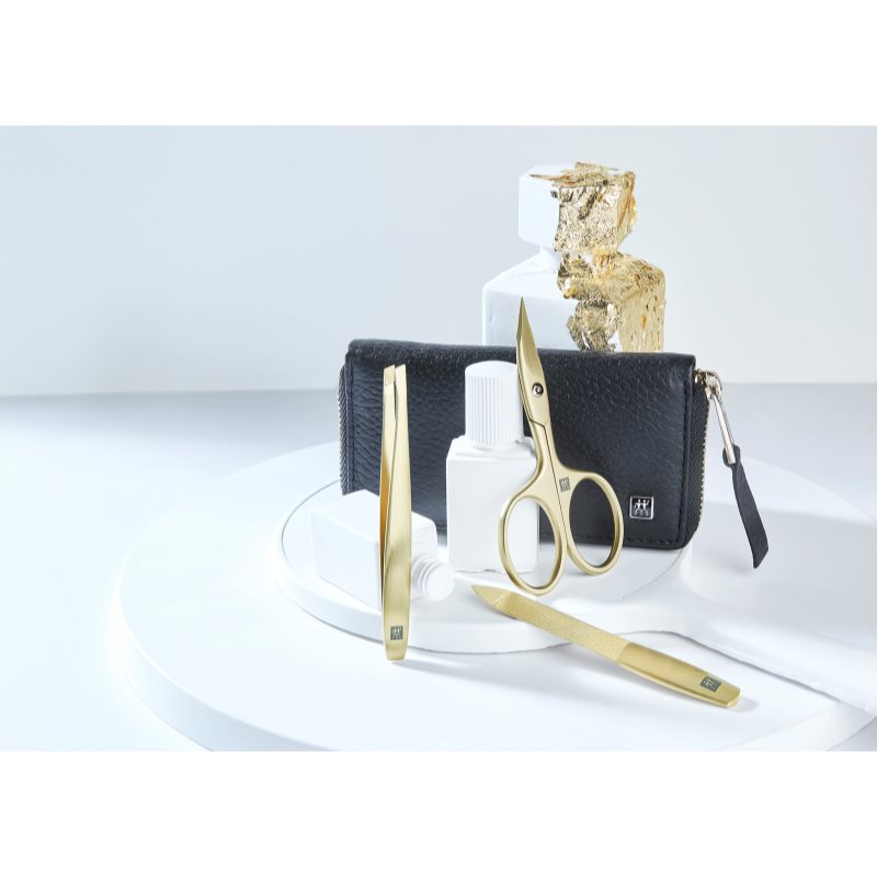 Zwilling Premium Gold комплект за маникюр с калъфка на ниска цена