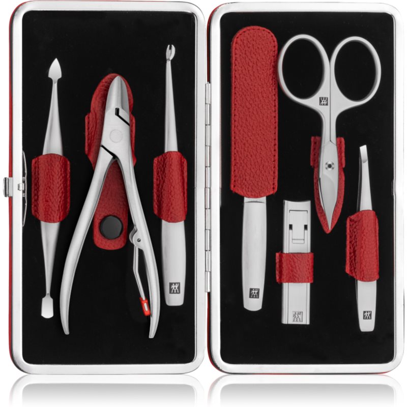 Zwilling Twinox Red комплект за маникюр на ниска цена