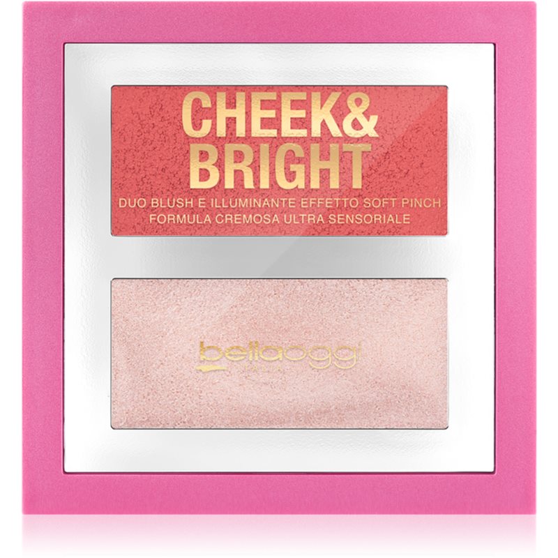 bellaoggi Cheek & Bright озаряващ руж цвят Posh Rose 5 гр. на ниска цена
