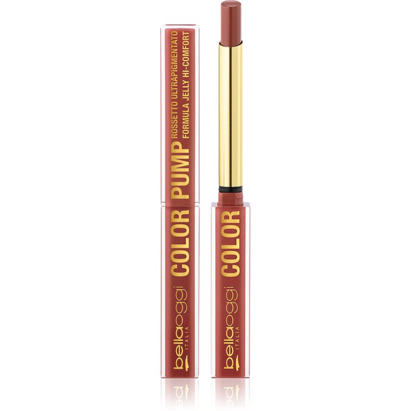 bellaoggi Color Pump Lipstick високо пигментирано кремообразно червило цвят Honey Waffles 7 гр.