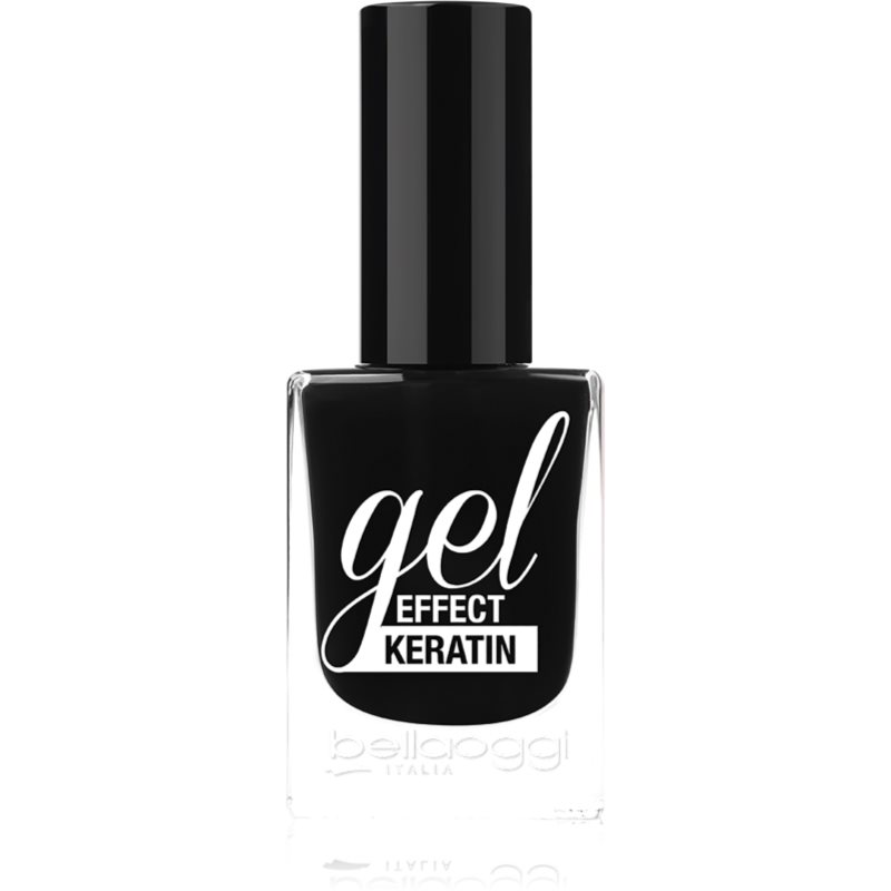 bellaoggi Gel Effect Keratin Nail Polish лак за нокти цвят Black To Gold 10 мл. на ниска цена