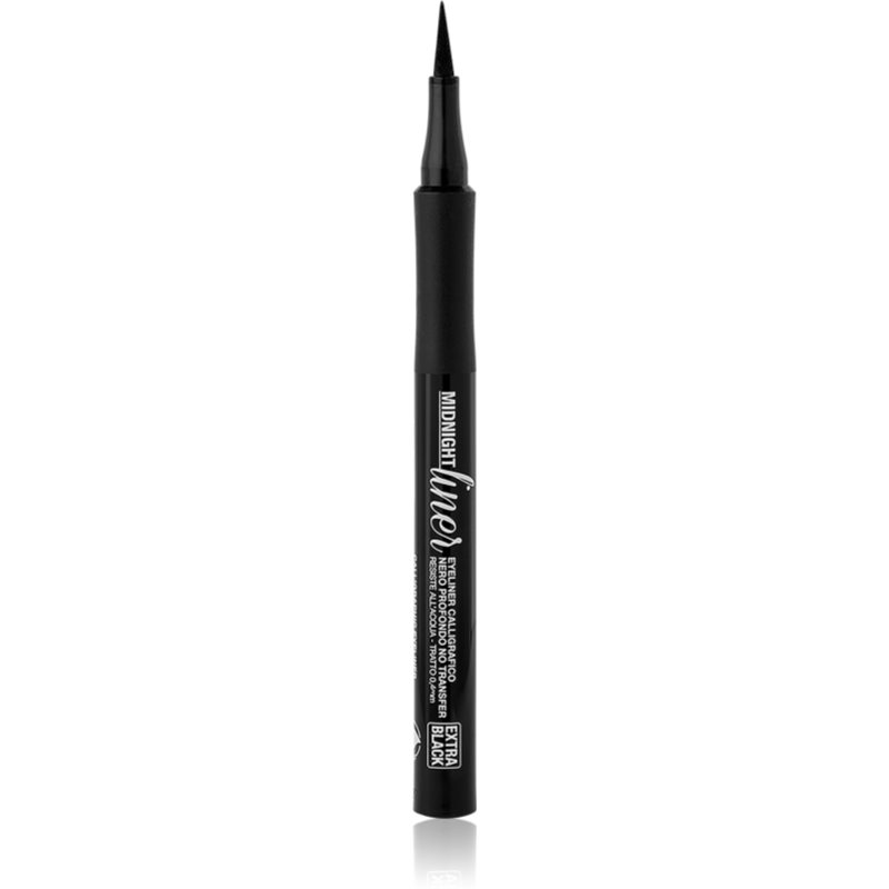 bellaoggi Midnight Liner прецизна водоустойчива очна линия цвят Black 1 мл.