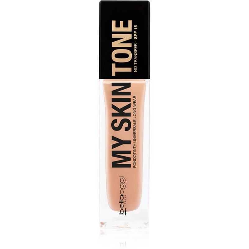bellaoggi My Skin Tone дълготраен фон дьо тен SPF 15 цвят Porcelain 30 мл. на ниска цена