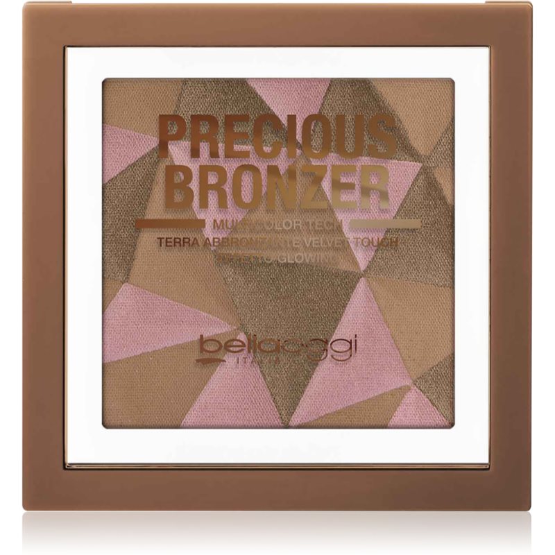 bellaoggi Precious Bronzer Multicolor Tech компактна бронзираща пудра цвят Warm Sun 9 гр.