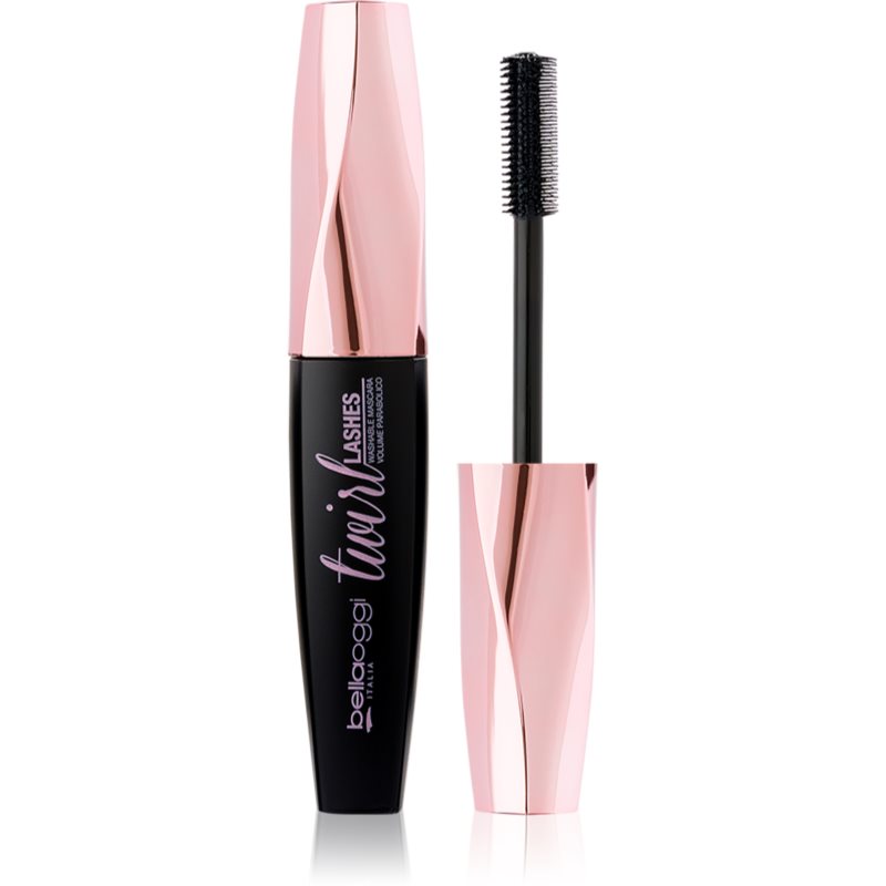 bellaoggi Twirl Lashes Mascara спирала за удължаване и сгъстяване на миглите цвят Velvet Noir 11 мл.