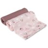 canpol babies Muslin Squares пелени от плат Pink 70x70 cm 2 бр.