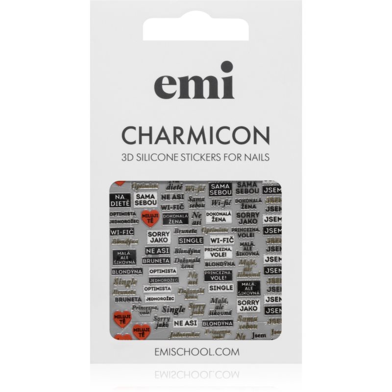 emi Charmicon Czech 1 Стикери за нокти 3D 1 бр.
