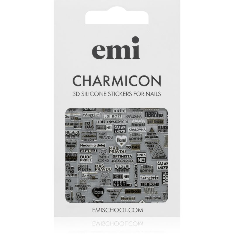 emi Charmicon Czech 3 Стикери за нокти 3D 1 бр.