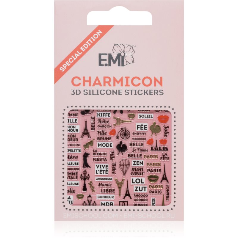 emi Charmicon France Стикери за нокти 3D 1 бр.