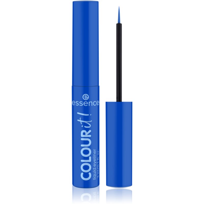 essence COLOUR it! течни очни линии цвят 01 Royal Blue 3 мл.