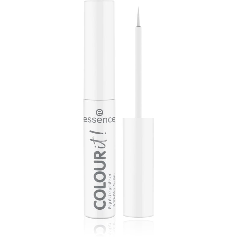 essence COLOUR it! течни очни линии цвят 02 White 3 мл.