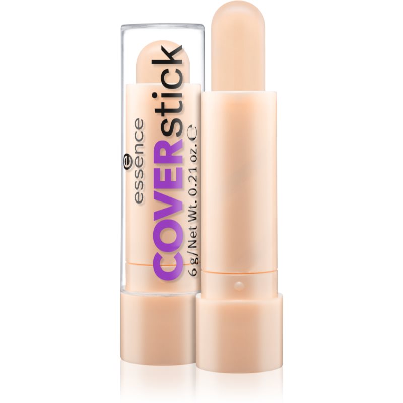essence COVERstick покриващ коректор в стик цвят 10 Matt Naturelle 6 гр.
