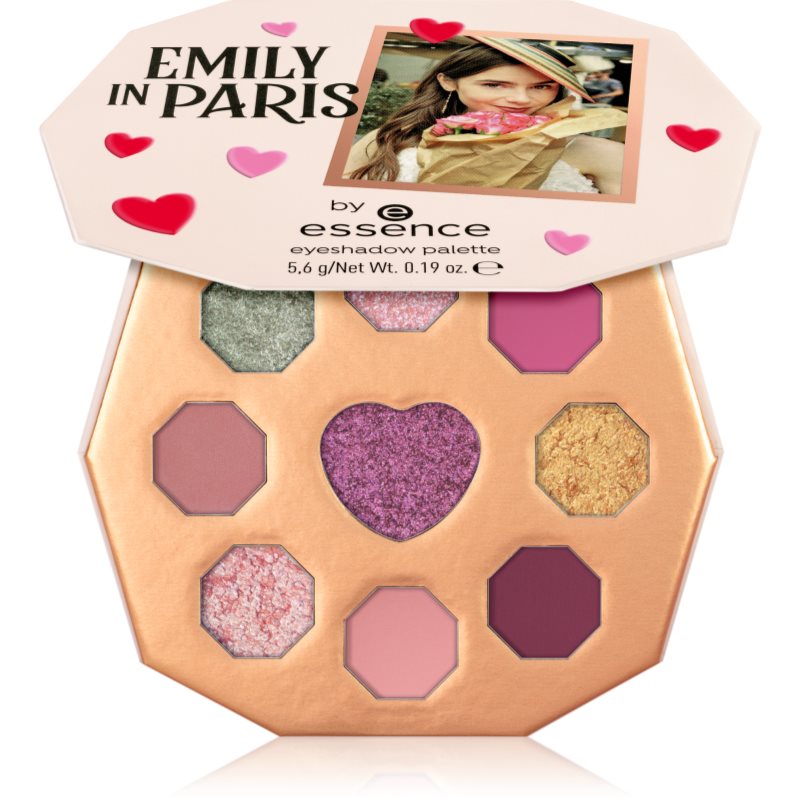 essence Emily In Paris палитра сенки за очи 5