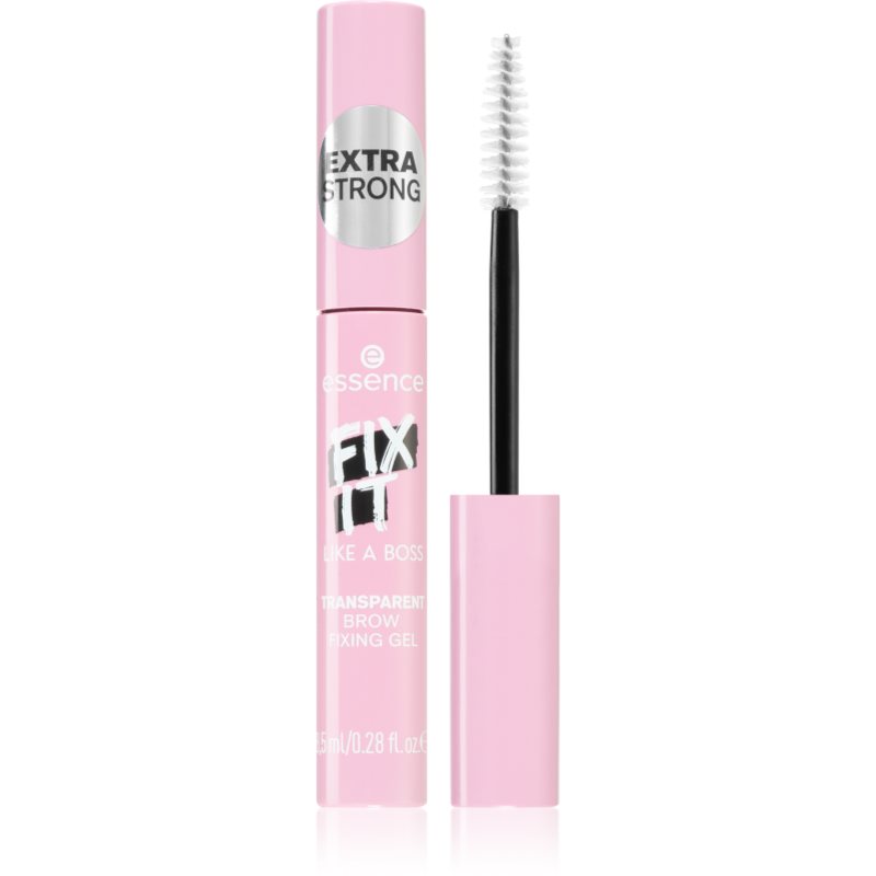 essence FIX IT LIKE A BOSS прозрачен фиксиращ гел за вежди 8